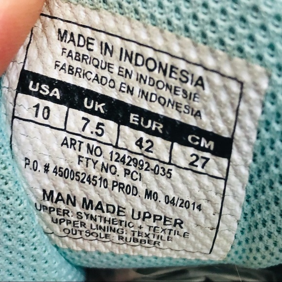 Under Armour Memory Running Shoes, 10 Women | Color:‎ Grey | Size: 10 - Picture 11 of 12